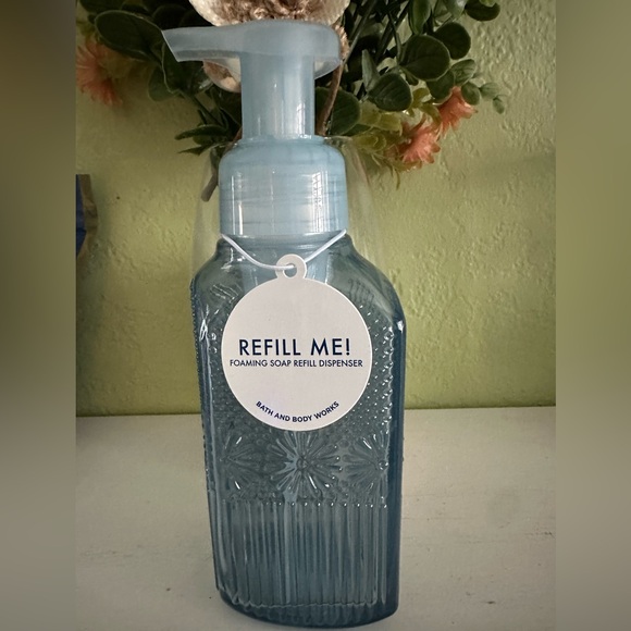 Bath & Body Works Other - Bath & Body Works Light Blue Soap Dispenser